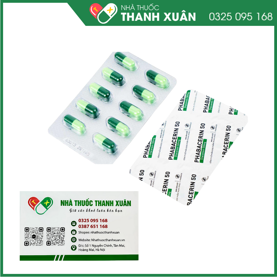Phabacerin 50 điều trị thoái hóa khớp